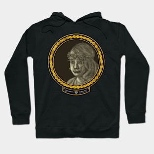 Melancholy Girl (frame gold celtic rope space) Hoodie